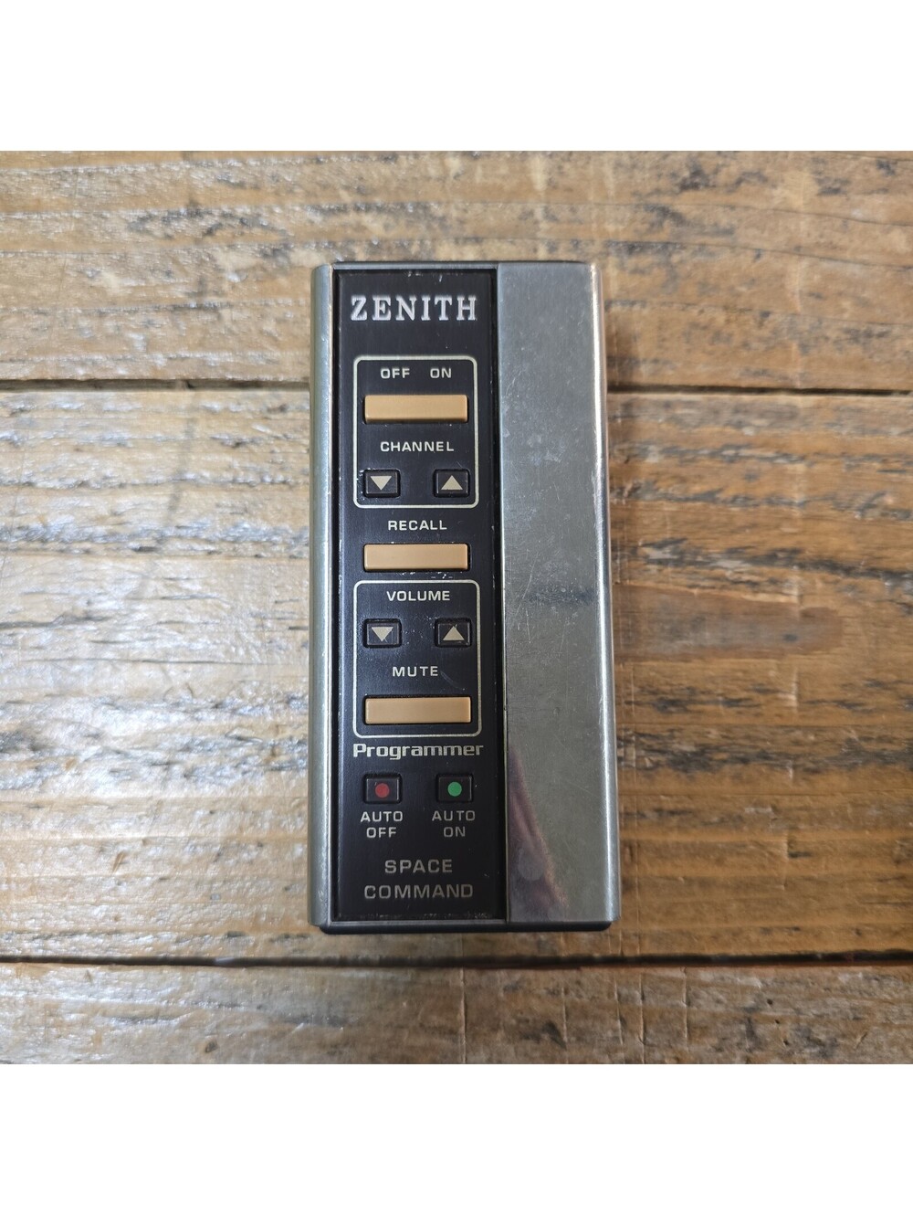 Vintage Zenith Space Command Ultrasonic TV Remote Control – Metal
